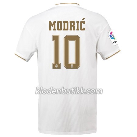 Real Madrid Luka Modrić 10 Hjemme Fotballdrakt 2019-2020 Kortermet